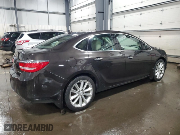 2014 Buick Verano Leather Group with VIN 1G4PS5SK6E4233820, listed as a Copart auction lot 45312895 with 177,862 mi miles and Salvage Title. Bid and sale history available at carsss.com. Image 3.