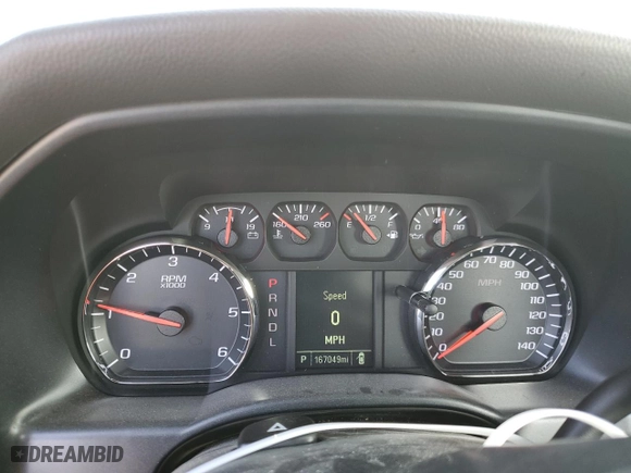 2018 Chevrolet Silverado 1500 Work Truck with VIN 1GCNCNEC6JZ906616, listed as a Copart auction lot 84467004 with 167,049 mi miles and Salvage Title. Bid and sale history available at carsss.com. Image 9.