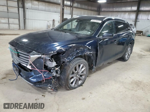 2020 Mazda CX-9 Grand Touring with VIN JM3TCBDY5L0410353, listed as a Copart auction lot 86820664 with 86,740 mi miles and Salvage Title. Bid and sale history available at carsss.com. Image 1.
