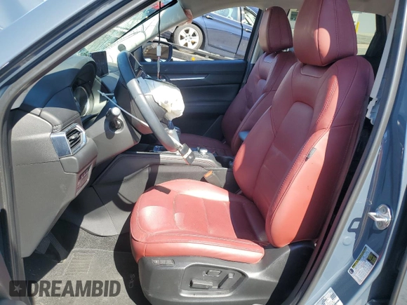 2024 Mazda CX-5 2.5 S Carbon Edition with VIN JM3KFBCM7R0373655, listed as a Copart auction lot 48697675 with 21,680 mi miles and Salvage Title. Bid and sale history available at carsss.com. Image 7.