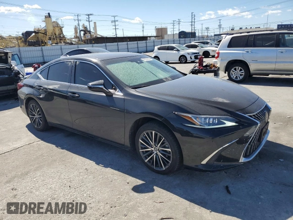 2023 Lexus ES with VIN 58ADA1C14PU031140, listed as a Copart auction lot 47227565 with 39,558 mi miles and Salvage Title. Bid and sale history available at carsss.com. Image 4.