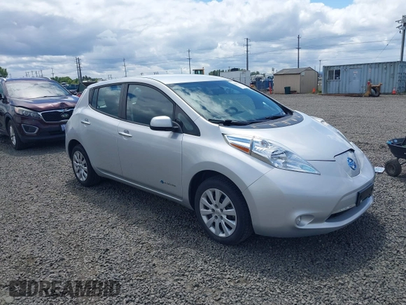 2017 Nissan LEAF SV z VIN 1N4BZ0CP4HC301703, wystawiony jako IAAI lot #42195180 z przebiegiem 42 366 mil mil oraz . Historia ofert i sprzedaży dostępna na DreamBid. Obrazek 1.
