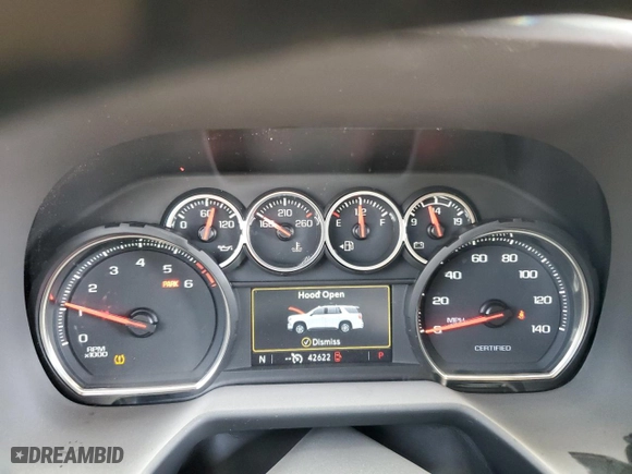 2023 Chevrolet Tahoe Commercial with VIN 1GNSCLED8PR341446, listed as a Copart auction lot 50974855 with 42,622 mi miles and Salvage Title. Bid and sale history available at carsss.com. Image 9.
