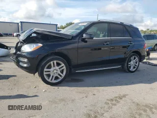 2015 Mercedes-Benz M with VIN 4JGDA5JB0FA610894, listed as a Copart auction lot 73530834 with 75,848 mi miles and Salvage Title. Bid and sale history available at carsss.com. Image 1.