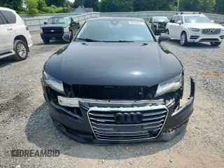 2012 Audi A7 Prestige with VIN WAU2GAFC1CN081915, listed as a Copart auction lot 59494105 with 169,556 mi miles and Salvage title. Bid and sale history available at DreamBid. Image 5.