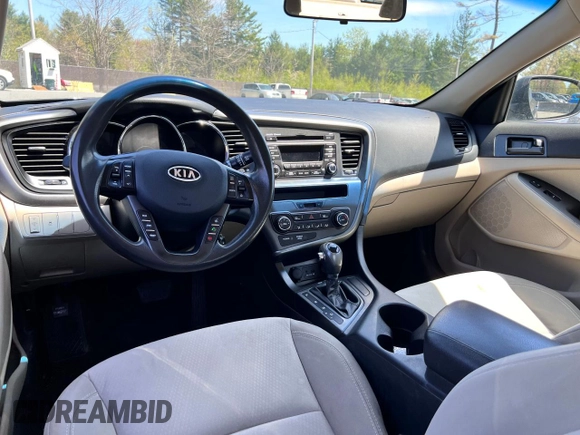 2012 Kia Optima LX with VIN 5XXGM4A78CG037869, listed as a Copart auction lot 55625495 with 147,455 mi miles and Clean Title. Bid and sale history available at carsss.com. Image 9.