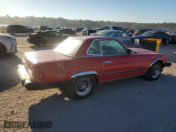 1979 Mercedes-Benz SL with VIN 10704412056368, listed as a Copart auction lot 76624824 with 51,488 mi miles and Clean title. Bid and sale history available at DreamBid. Image 3.