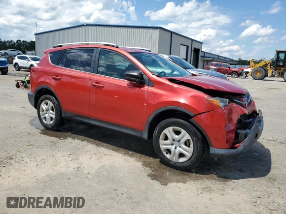 2014 Toyota RAV4 LE with VIN JTMZFREV6EJ017479, listed as a Copart auction lot 56986365 with 193,995 mi miles and Salvage title. Bid and sale history available at DreamBid. Image 4.