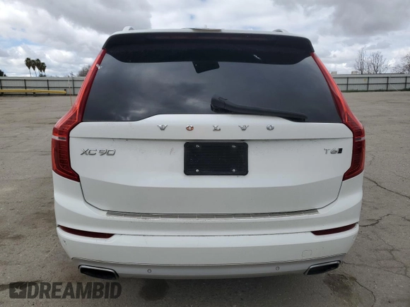 2016 Volvo XC90 T6 Momentum with VIN YV4A22PK5G1060102, listed as a Copart auction lot 47650575 with 158,021 mi miles and Salvage Title. Bid and sale history available at DreamBid. Image 6.