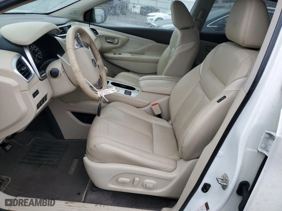 2018 Nissan Murano Platinum with VIN 5N1AZ2MH5JN138414, listed as a Copart auction lot 43056295 with 75,900 mi miles and Salvage Title. Bid and sale history available at carsss.com. Image 7.