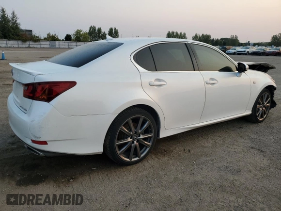 2013 Lexus GS 350 with VIN JTHCE1BL6D5016688, listed as a Copart auction lot 71495144 with 195,710 mi miles and Salvage Title. Bid and sale history available at carsss.com. Image 3.