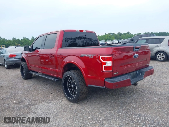 2018 Ford F-150 XL z VIN 1FTEW1EP2JFD68243, wystawiony jako IAAI lot #42683913 z przebiegiem 141 772 mil mil oraz . Historia ofert i sprzedaży dostępna na DreamBid. Obrazek 3.