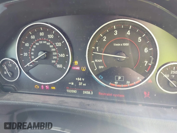 2015 BMW 3 Series 328i xDrive with VIN WBA3B3C50FF546705, listed as a IAAI auction lot 42190564 with 103,590 mi miles and . Bid and sale history available at DreamBid. Image 7.