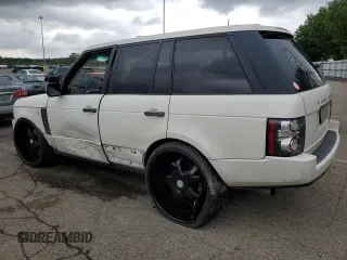 2010 Land Rover Range Rover SC with VIN SALMF1E48AA312377, listed as a Copart auction lot 58079295 with 155,103 mi miles and Salvage title. Bid and sale history available at DreamBid. Image 2.