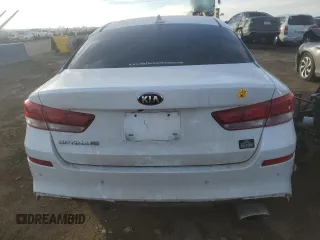 2019 Kia Optima LX with VIN 5XXGT4L32KG364232, listed as a Copart auction lot 43772845 with 45,402 mi miles and Salvage Title. Bid and sale history available at DreamBid. Image 6.