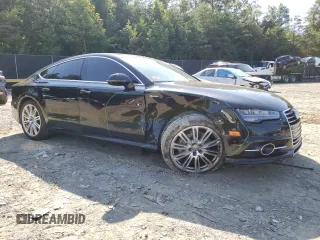 2017 Audi A7 Prestige with VIN WAU22AFC9HN028255, listed as a Copart auction lot 61377564 with 82,312 mi miles and Salvage Title. Bid and sale history available at carsss.com. Image 4.