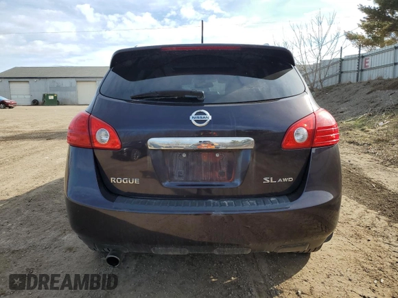 2012 Nissan Rogue SV with VIN JN8AS5MV9CW356342, listed as a Copart auction lot 50682205 with 125,383 mi miles and Clean Title. Bid and sale history available at carsss.com. Image 6.