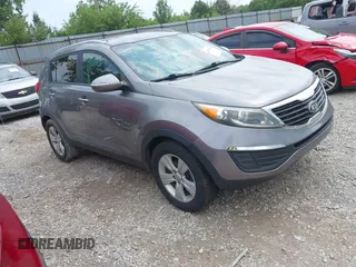 2013 Kia Sportage LX with VIN KNDPB3A24D7374652, listed as a IAAI auction lot 42751964 with 194,000 mi miles and . Bid and sale history available at DreamBid. Image 1.