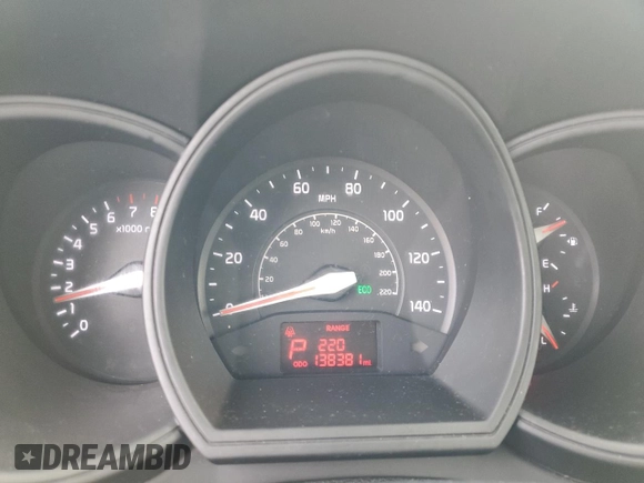 2017 Kia Rio LX z VIN KNADM4A39H6086372, wystawiony jako Copart lot #43648205 z przebiegiem 138 381 mil mil oraz Szkody całkowita. Historia ofert i sprzedaży dostępna na DreamBid. Obrazek 9.