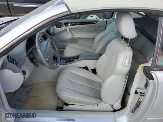 2002 Mercedes-Benz CLK-Class with VIN WDBLK65G92T092886, listed as a Copart auction lot 78297224 with 0 mi miles and Salvage Title. Bid and sale history available at carsss.com. Image 7.
