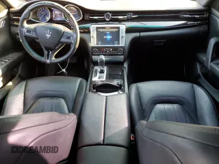 2016 Maserati Quattroporte S with VIN ZAM56RPA2G1191797, listed as a Copart auction lot 57867443 with 110,806 mi miles. Bid and sale history available at carsss.com. Image 8.