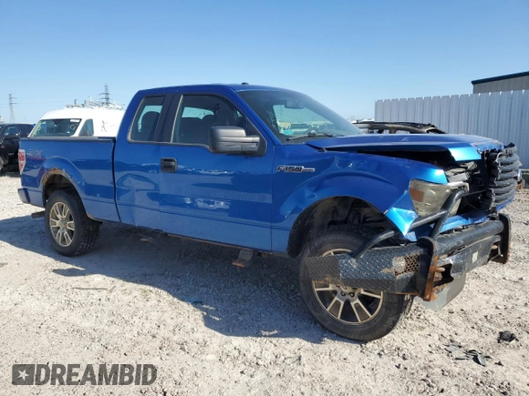 2014 Ford F-150 XL with VIN 1FTFX1EF0EFB59517, listed as a Copart auction lot 52318065 with 203,181 mi miles and Clean title. Bid and sale history available at DreamBid. Image 4.
