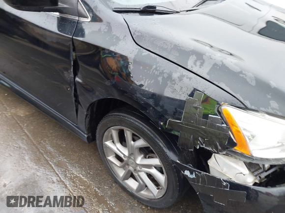 2014 Nissan Sentra SV with VIN 3N1AB7AP1EL633316, listed as a IAAI auction lot 41623216 with 112,133 mi miles and . Bid and sale history available at DreamBid. Image 17.