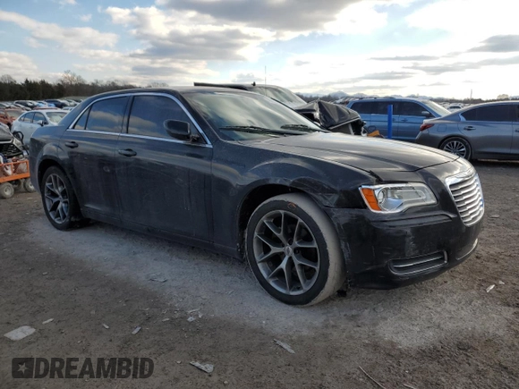 2011 Chrysler 300 with VIN 2C3CA4CG9BH526317, listed as a Copart auction lot 46228635 with 190,763 mi miles and Salvage Title. Bid and sale history available at carsss.com. Image 4.