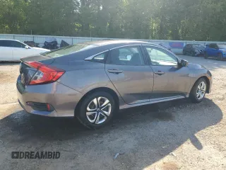 2016 Honda Civic LX with VIN 19XFC2F59GE000676, listed as a Copart auction lot 52915665 with 52,891 mi miles and Salvage Title. Bid and sale history available at carsss.com. Image 3.