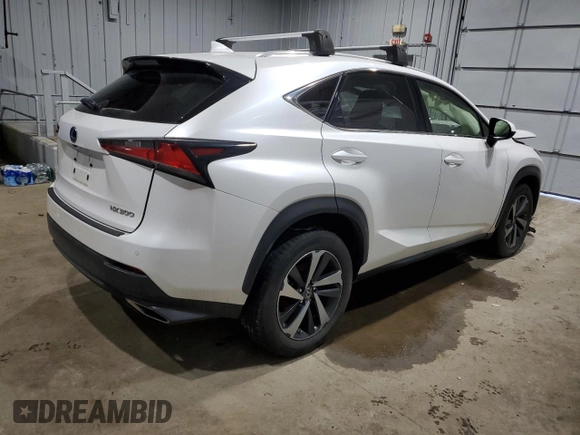 2018 Lexus NX 300 with VIN JTJBARBZ9J2152559, listed as a Copart auction lot 47088865 with 89,982 mi miles and Salvage title. Bid and sale history available at DreamBid. Image 3.