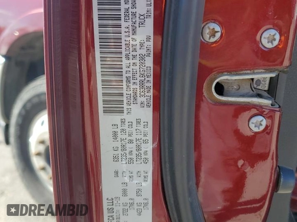 2019 Ram 3500 Limited with VIN 3C63RRRL6KG720302, listed as a Copart auction lot 76764734 with 111,361 mi miles and Salvage Title. Bid and sale history available at carsss.com. Image 12.