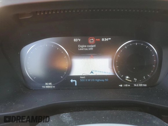 2022 Volvo XC40 R-Design с VIN YV4162UM0N2667557, выставлен на аукционе Copart как лот 60994893 с пробегом 36 185 миль миль и Списание • Salvage title. История ставок и продаж доступна на DreamBid. Изображение 9.