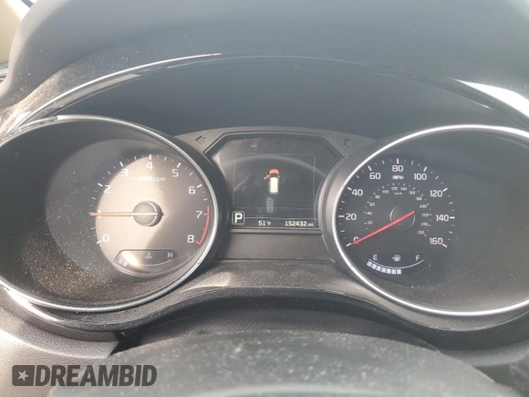 2015 Kia Sedona SX-L with VIN KNDME5C12F6031793, listed as a Copart auction lot 43320815 with 152,432 mi miles and Salvage Title. Bid and sale history available at DreamBid. Image 9.
