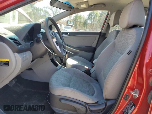 2017 Hyundai Accent SE with VIN KMHCT4AE5HU362198, listed as a Copart auction lot 51893095 with 144,749 mi miles and Salvage Title. Bid and sale history available at carsss.com. Image 7.