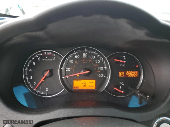 2009 Nissan Maxima 3.5 S with VIN 1N4AA51E69C845638, listed as a Copart auction lot 49789285 with 206,433 mi miles and Salvage Title. Bid and sale history available at carsss.com. Image 9.