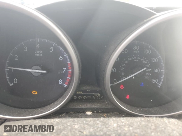 2012 Mazda 3 i Sport with VIN JM1BL1UF9C1529627, listed as a Copart auction lot 56477075 with 164,994 mi miles and Clean Title. Bid and sale history available at DreamBid. Image 9.