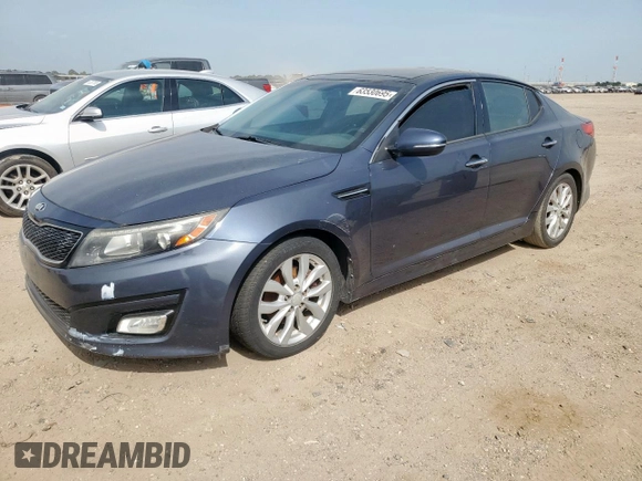 2015 Kia Optima EX with VIN 5XXGN4A7XFG487654, listed as a Copart auction lot 63530695 with 101,943 mi miles and Clean title. Bid and sale history available at DreamBid. Image 1.