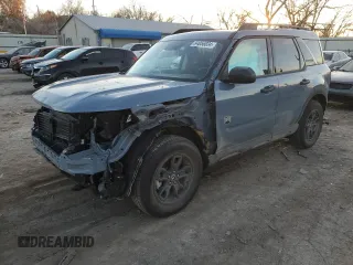 2024 Ford Bronco Sport Big Bend z VIN 3FMCR9B64RRF08120, wystawiony jako Copart lot #84056834 z przebiegiem 8 289 mil mil oraz Szkoda całkowita • Salvage title. Historia ofert i sprzedaży dostępna na DreamBid. Obrazek 1.