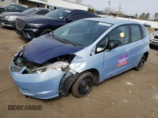 2010 Honda Fit with VIN JHMGE8H29AC015373, listed as a Copart auction lot 52451055 with 216,565 mi miles and Salvage Title. Bid and sale history available at carsss.com. Image 1.