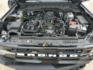 2023 Ford Bronco with VIN 1FMDE5CH0PLA84438, listed as a Copart auction lot 71636534 with 13,304 mi miles and Salvage Title. Bid and sale history available at carsss.com. Image 11.