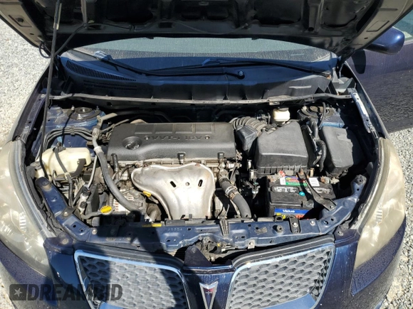 2009 Pontiac Vibe w/1SB with VIN 5Y2SP670X9Z457291, listed as a Copart auction lot 76088134 with 212,186 mi miles and Salvage Title. Bid and sale history available at carsss.com. Image 11.