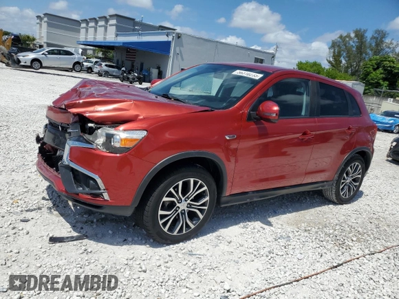 2019 Mitsubishi Outlander ES z VIN JA4AP3AU7KU006760, wystawiony jako Copart lot #56310235 z przebiegiem 92 533 mil mil oraz Szkoda całkowita • Salvage title. Historia ofert i sprzedaży dostępna na DreamBid. Obrazek 1.