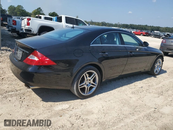 2006 Mercedes-Benz CLS-Class with VIN WDDDJ75X86A024956, listed as a Copart auction lot 75820984 with 70,754 mi miles and Salvage Title. Bid and sale history available at carsss.com. Image 3.