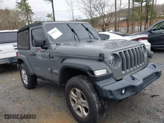 2021 Jeep Wrangler Willys with VIN 1C4GJXAN3MW536765, listed as a IAAI auction lot 41846124 with 50,480 mi miles. Bid and sale history available at carsss.com. Image 13.