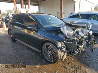 2024 Volkswagen Golf GTI S with VIN WVWGA7CD5RW155446, listed as a Copart auction lot 86428564 with 9,019 mi miles and Salvage Title. Bid and sale history available at carsss.com. Image 4.