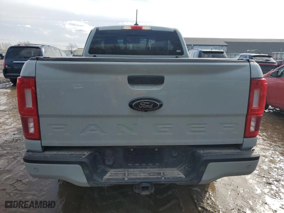 2022 Ford Ranger XL with VIN 1FTER1FH8NLD20848, listed as a Copart auction lot 46417925 with 38,645 mi miles and Clean Title. Bid and sale history available at carsss.com. Image 6.