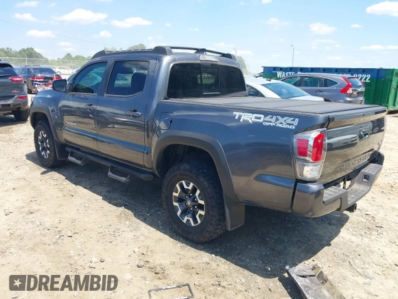 2023 Toyota Tacoma SR with VIN 3TMCZ5AN9PM553246, listed as a IAAI auction lot 42201812 with 20,907 mi miles and . Bid and sale history available at DreamBid. Image 3.