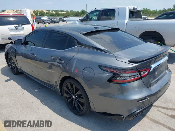2020 Nissan Maxima SR with VIN 1N4AA6EVXLC383592, listed as a IAAI auction lot 42058071 with 103,014 mi miles and . Bid and sale history available at DreamBid. Image 3.