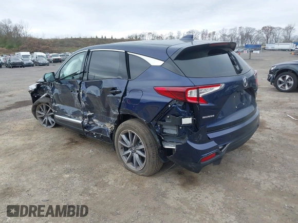 2024 Acura RDX Technology with VIN 5J8TC2H56RL010688, listed as a IAAI auction lot 42064217 with 9,873 mi miles and . Bid and sale history available at DreamBid. Image 3.