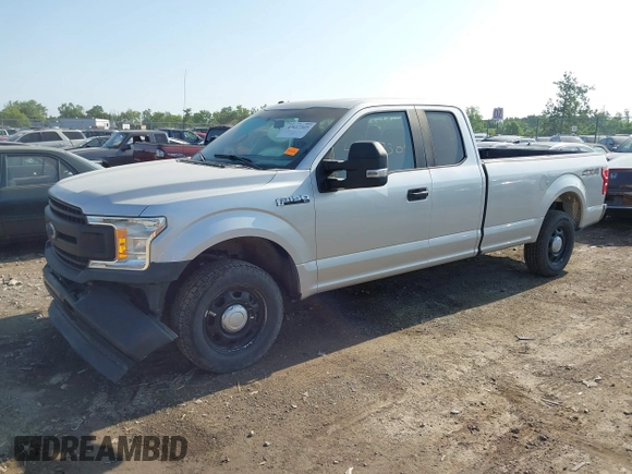 2018 Ford F-150 XL with VIN 1FTFX1EG1JKD86371, listed as a IAAI auction lot 42617305 with 212,187 mi miles and . Bid and sale history available at DreamBid. Image 2.